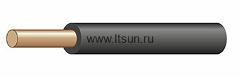 ПуВ 1х6  черн.
