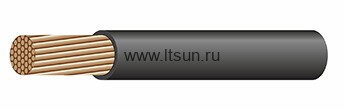 ПуГВ 1х95  черн.